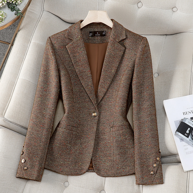 Women Formal Wear Blazers - Blazer de oficina para mujer, chaqueta