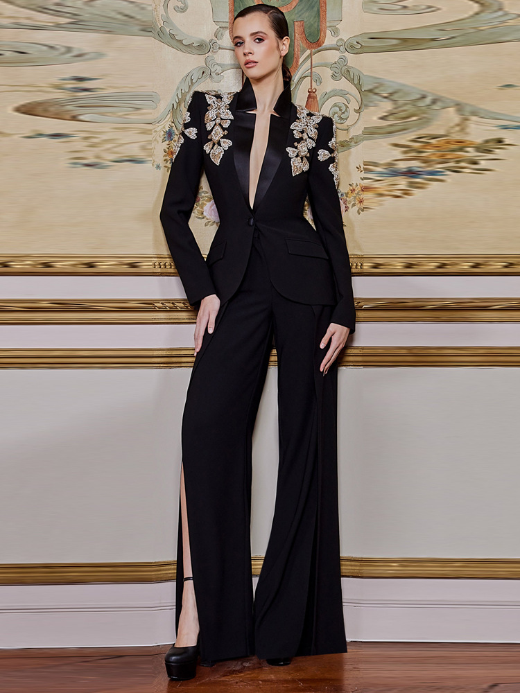 Formal Attire Woman - Conjunto de 2 Piezas de Alta
