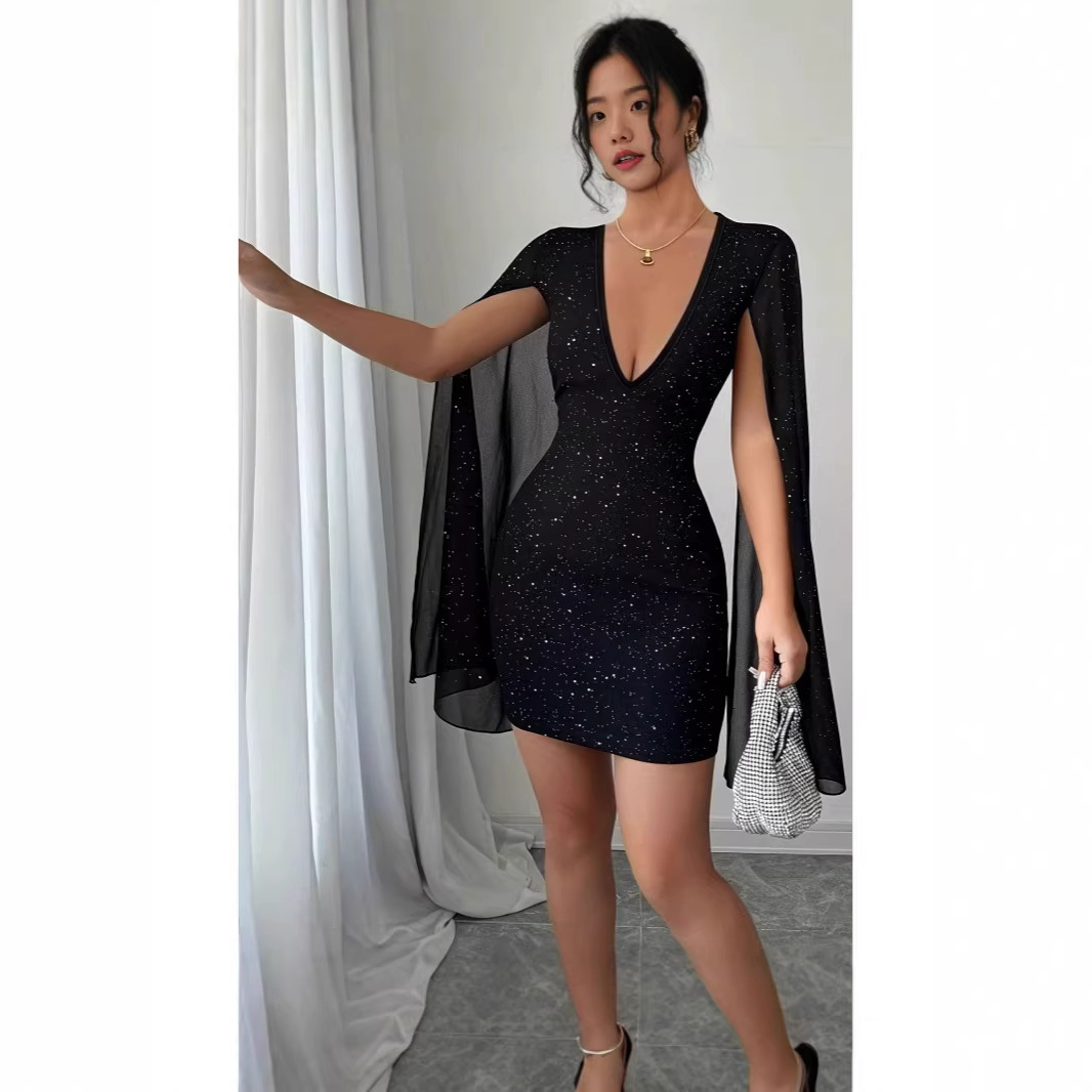 Women Formal Wear H&M - Vestido Midi Ajustado con Cuello en
