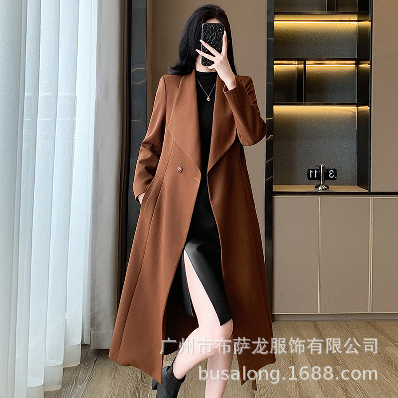 High End Women'S Formal Wear - Nuevo Abrigo de Gabardina para Mujer