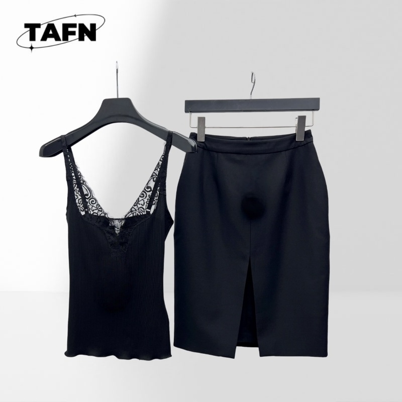 Women'S Formal Day Wear - Conjunto de falda y top para