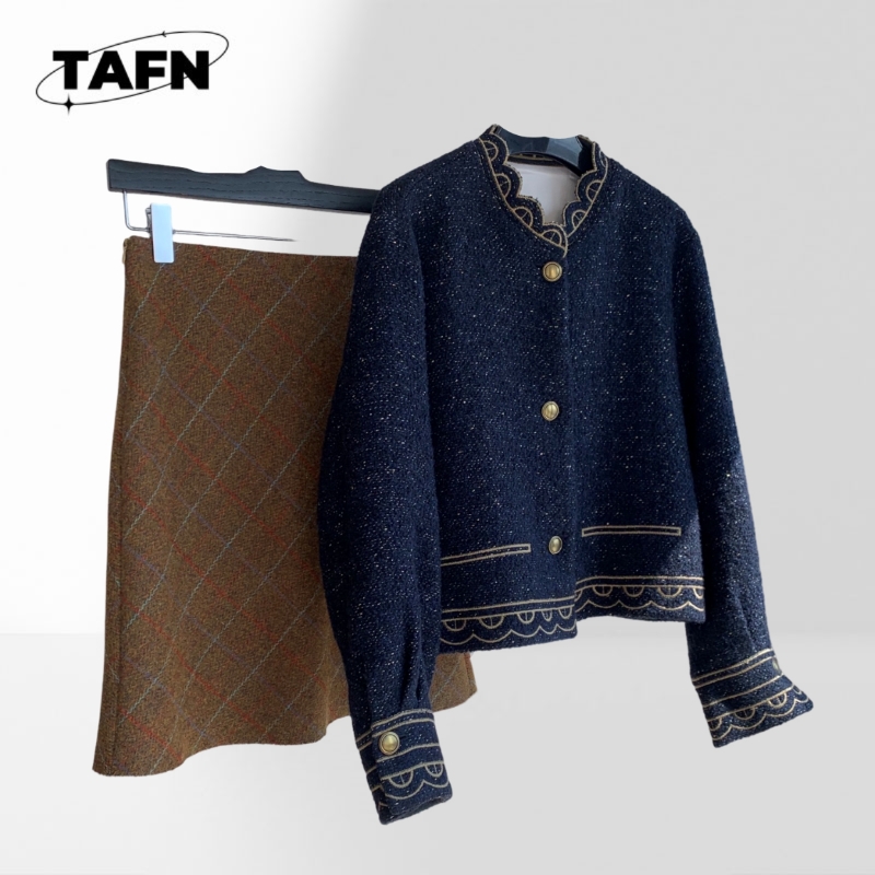 Women'S Formal Day Wear - Conjunto de Falda y Top para