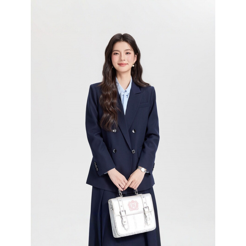 High End Women'S Formal Wear - Traje de negocios para mujer azul