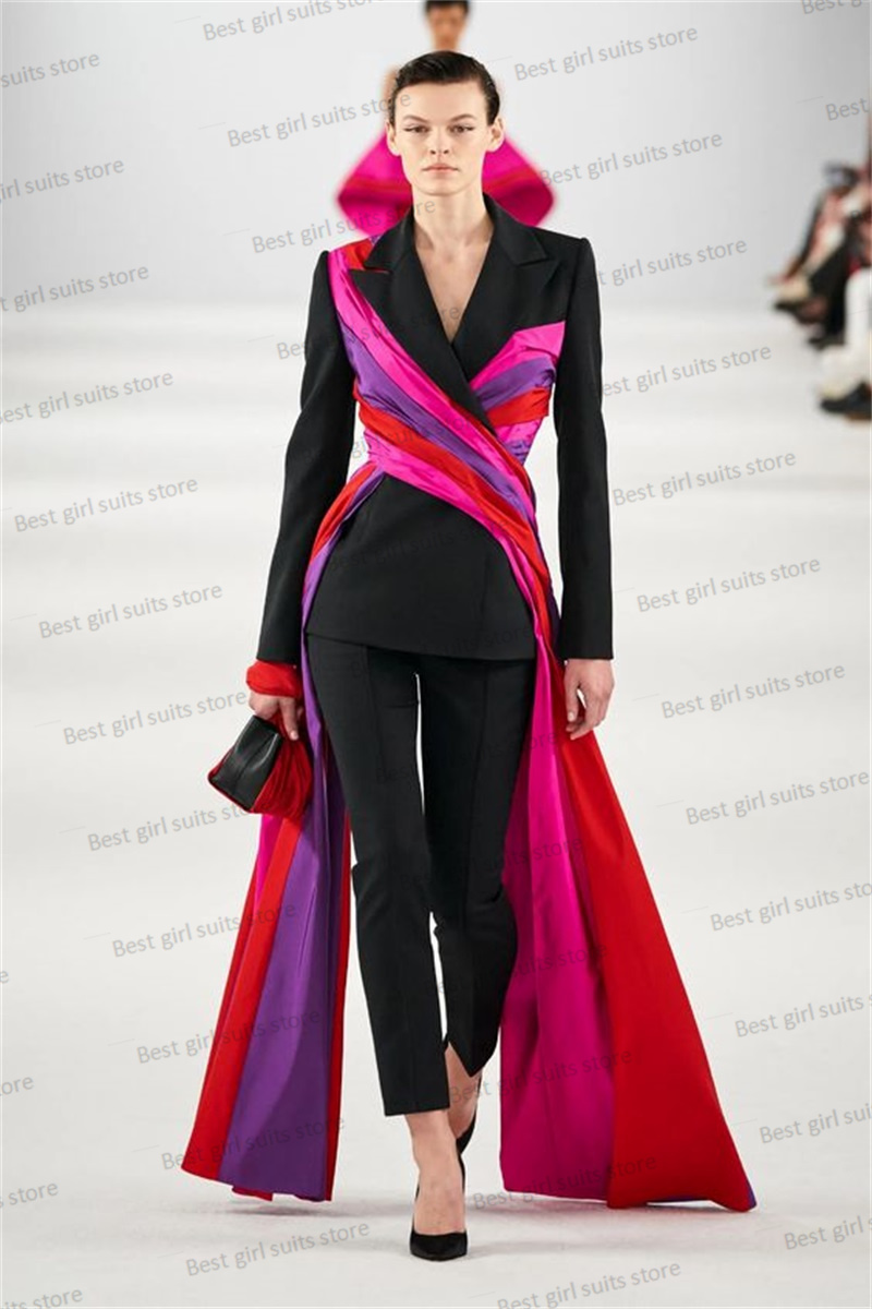 Women'S Formal Jackets To Wear With Dresses - Conjunto de traje de pasarela para