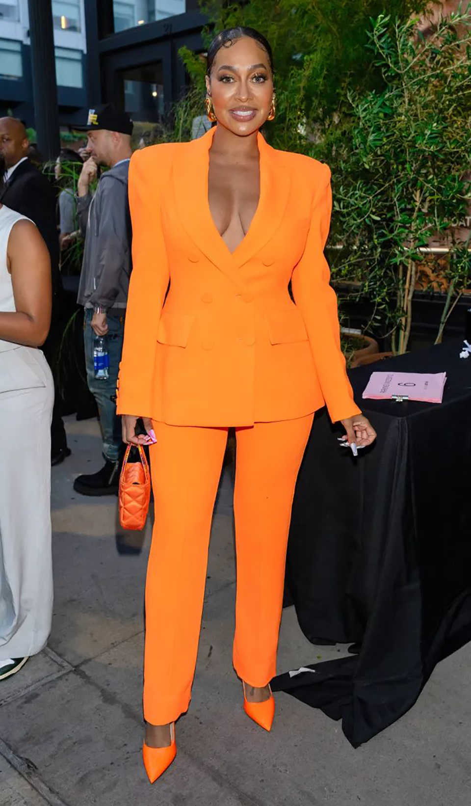 Women'S Formal Jackets To Wear With Dresses - Conjuntos de pantalones de primavera naranja