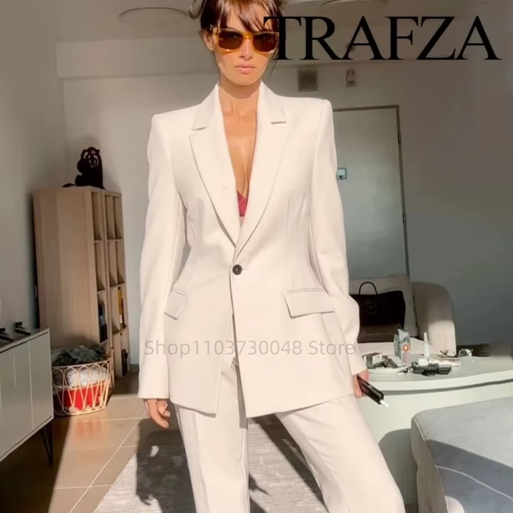 Women Formal Wear Blazers - Traje de Blazer y Pantalón para