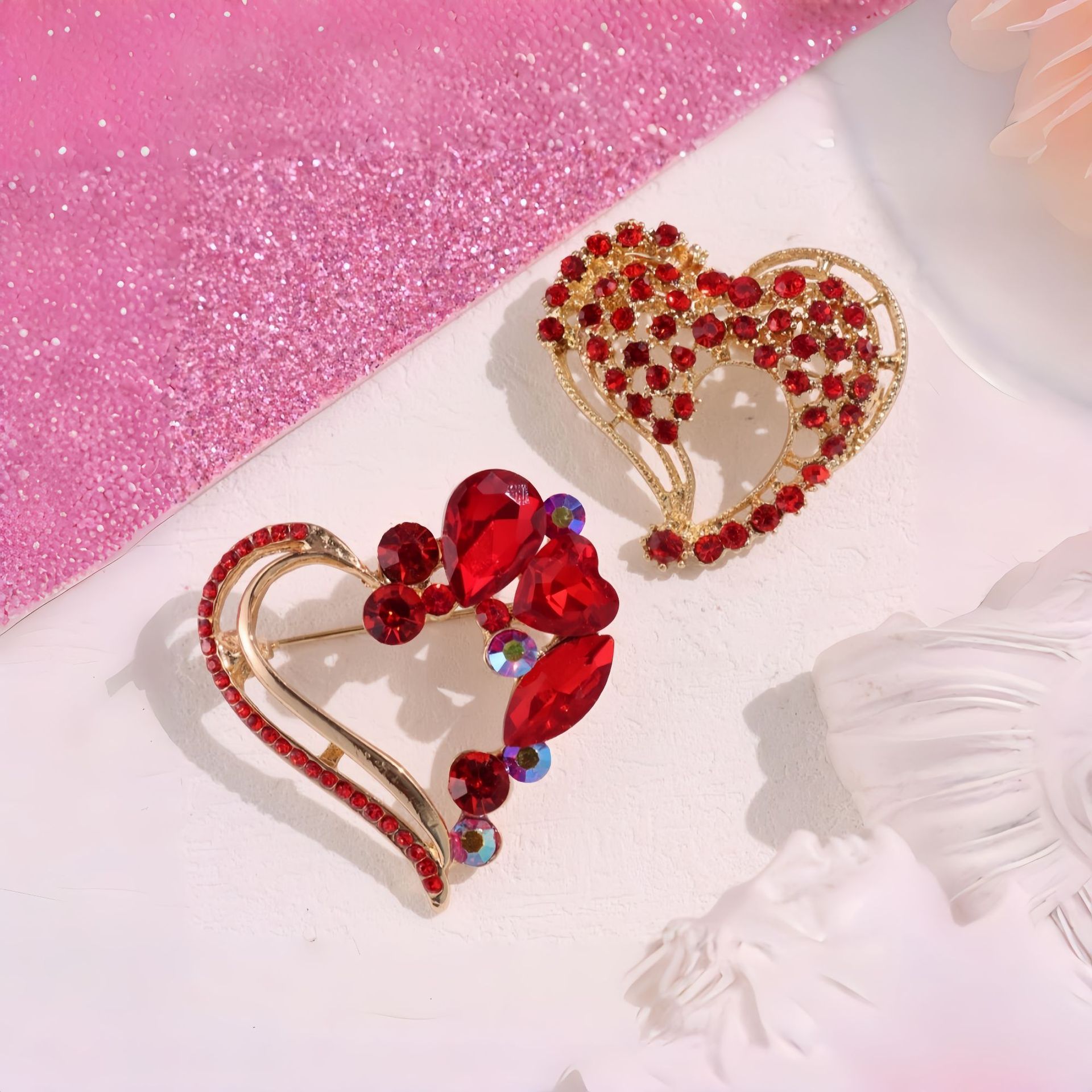 Broche de Corazón Abierto de C - Women'S Formal Day Wear reseña y precio
