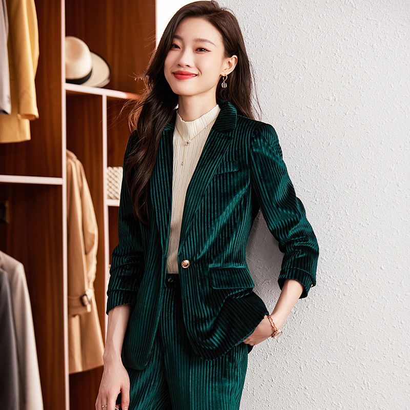 Blazer de terciopelo para muje - High End Women'S Formal Wear reseña y precio