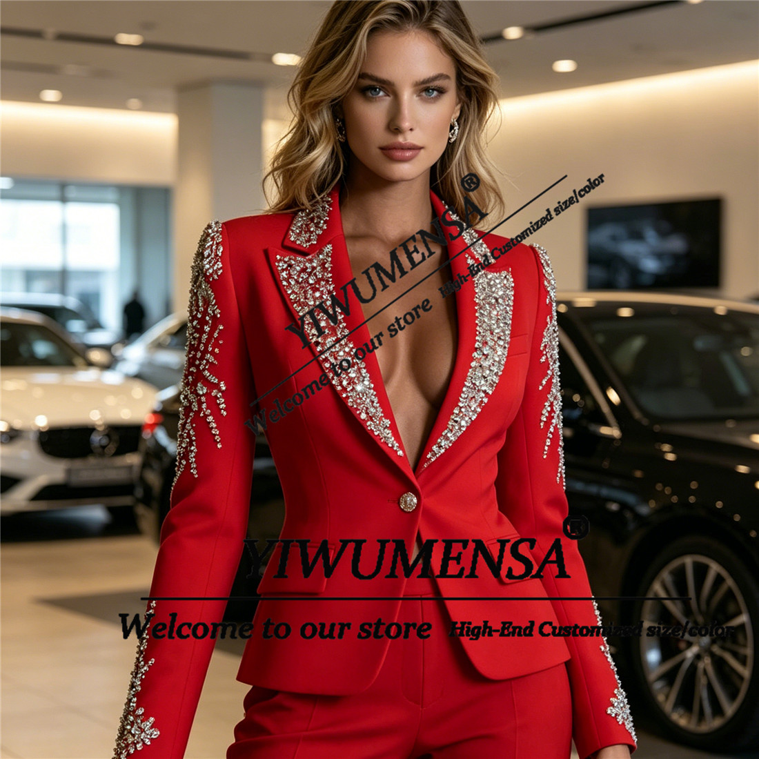 Trajes de Lujo para Mujer, Con - Women Formal Wear Blazers reseña y precio