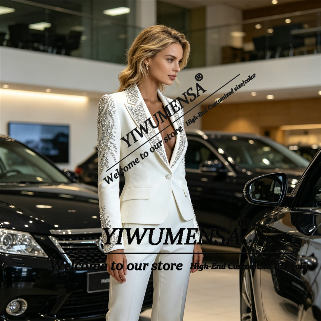 Trajes de Lujo para Mujer, Con - Women Formal Wear Blazers reseña y precio