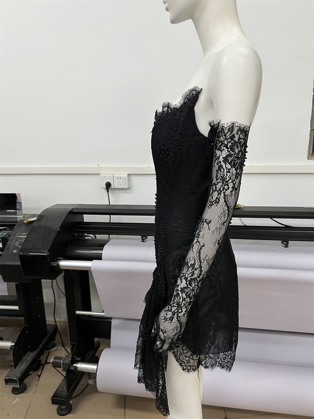 Vestido Tubo Elegante de Encaj - Women Formal Wear H&M reseña y precio