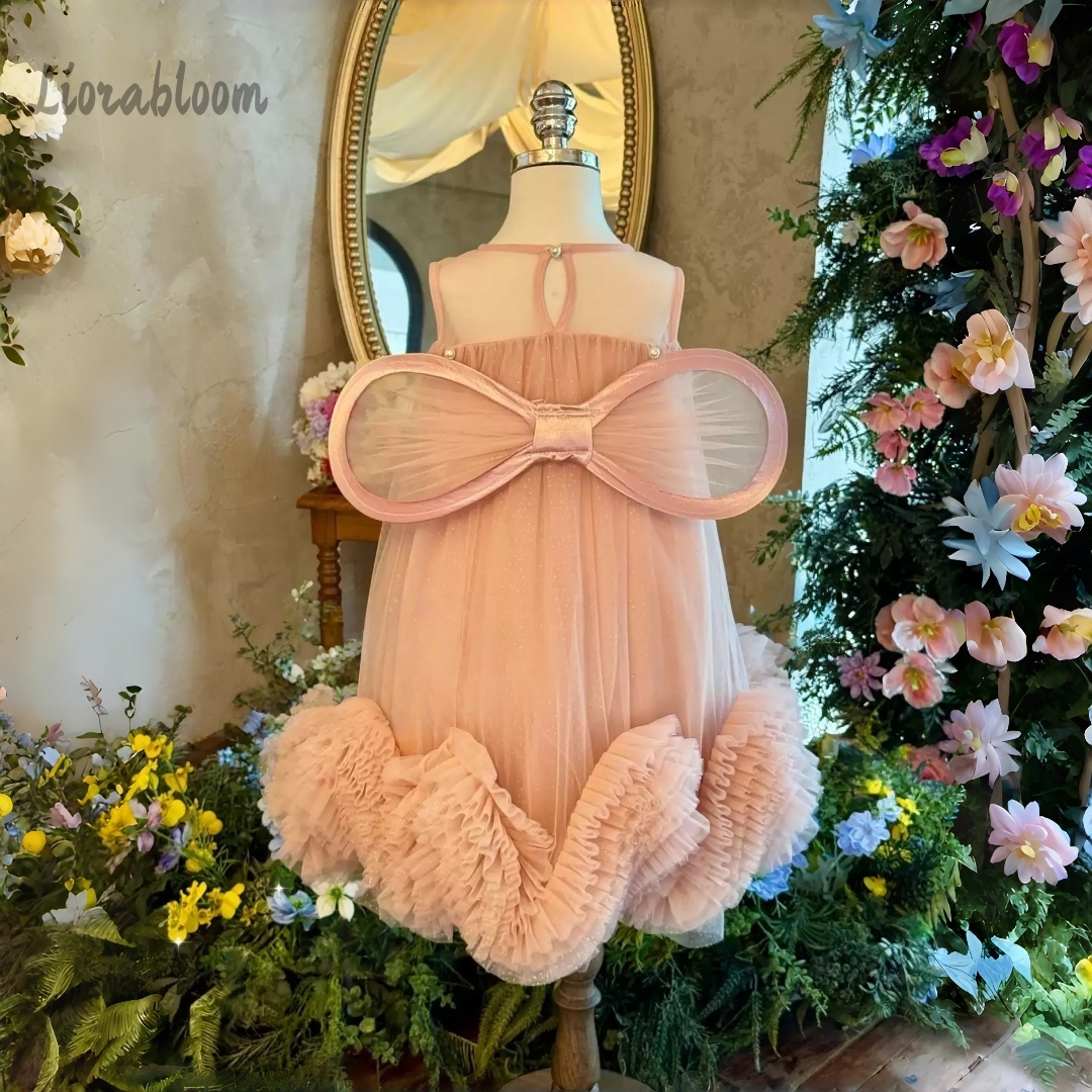 Vestido rosa con alas para niñ - Women Formal Wear H&M reseña y precio