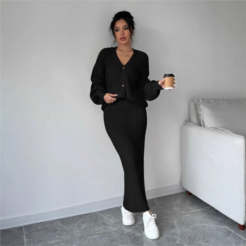 Suéter de punto para mujer, fa - Women'S Formal Wear Cardigan reseña y precio