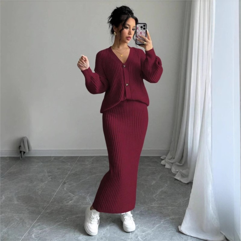 Suéter de punto para mujer, fa - Women'S Formal Wear Cardigan reseña y precio