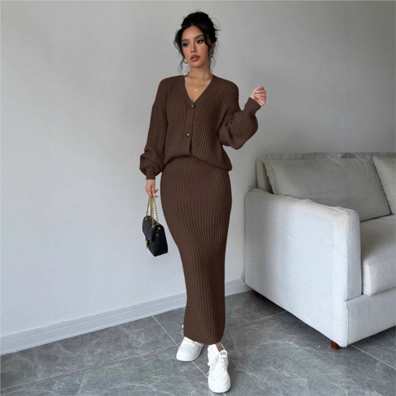 Suéter de punto para mujer, fa - Women'S Formal Wear Cardigan reseña y precio