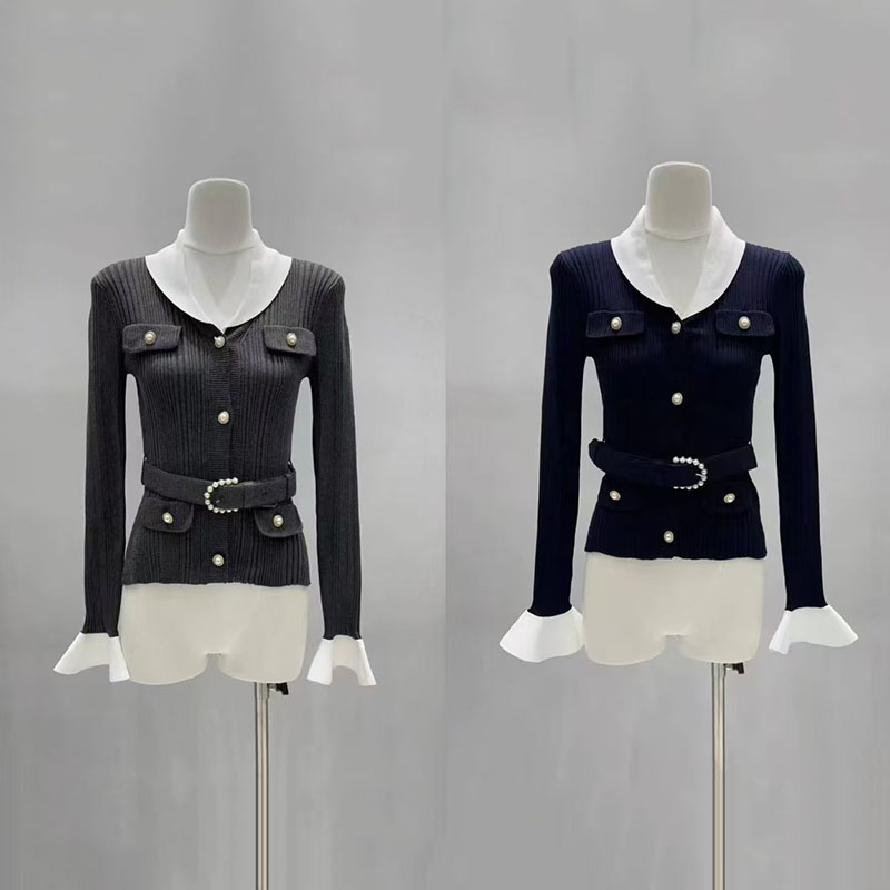 Cárdigan de punto entallado co - Women'S Formal Wear Cardigan reseña y precio
