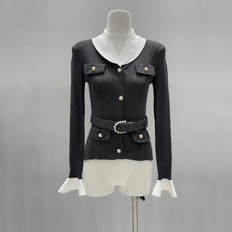 Cárdigan de punto entallado co - Women'S Formal Wear Cardigan reseña y precio