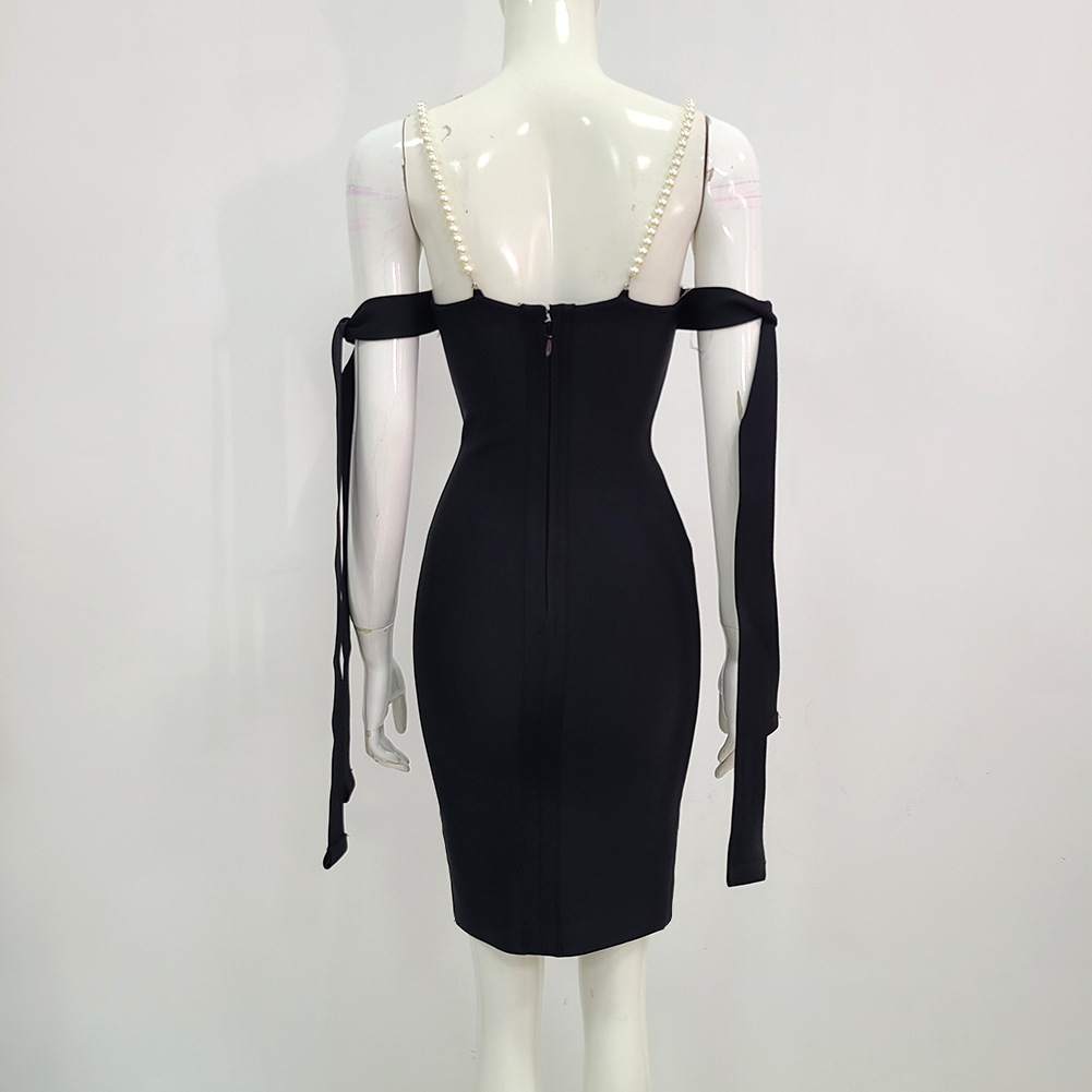 Vestido largo glamuroso con ti - Women Formal Wear H&M reseña y precio