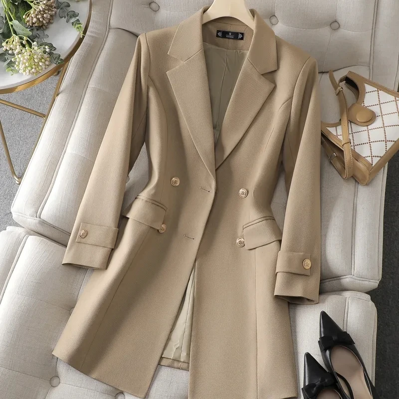 Chaqueta de Otoño Invierno par - Women Formal Wear Blazers reseña y precio