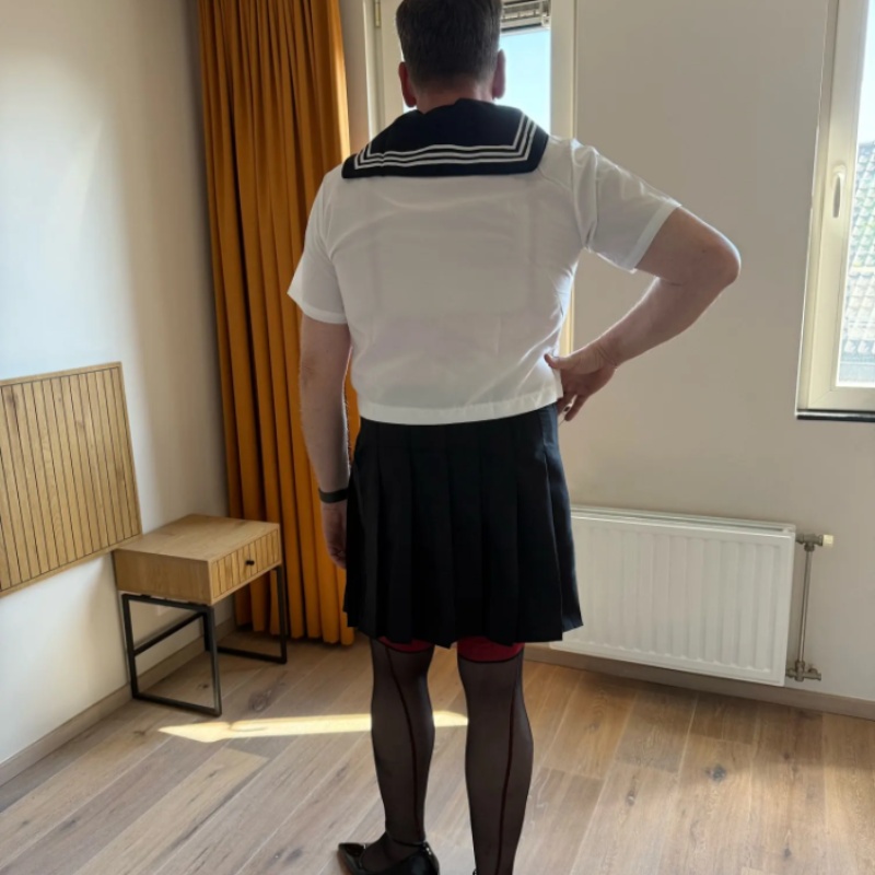Uniforme escolar japonés JK pa - Pencil Skirt Midi reseña y precio