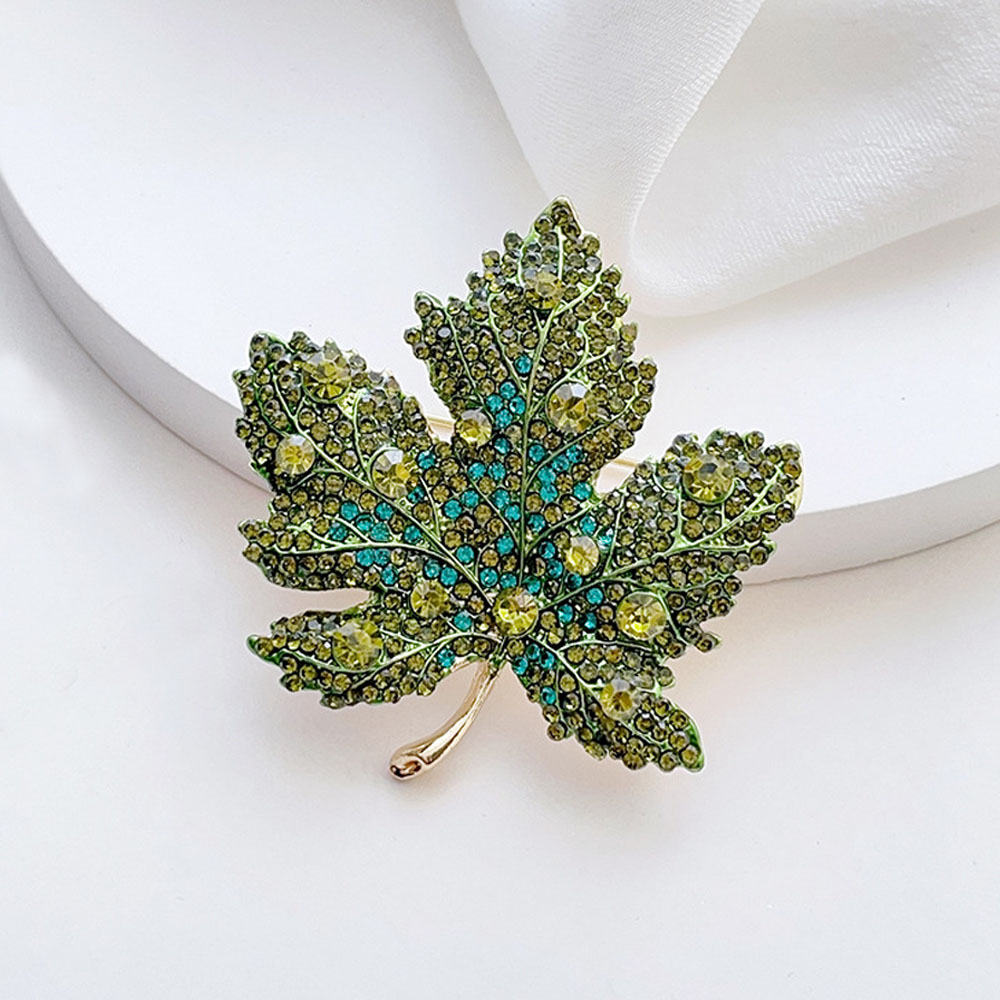 Broche de hoja de arce con dia - High End Women'S Formal Wear reseña y precio