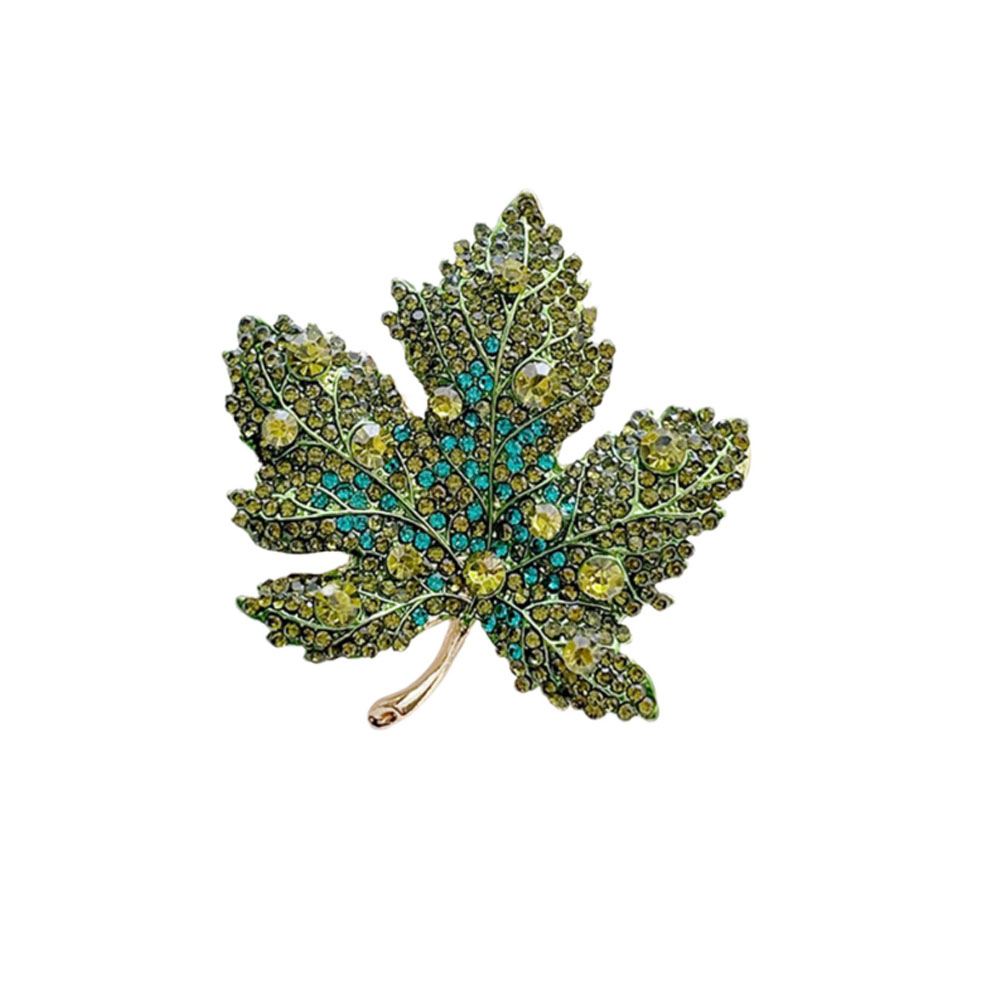 Broche de hoja de arce con dia - High End Women'S Formal Wear reseña y precio