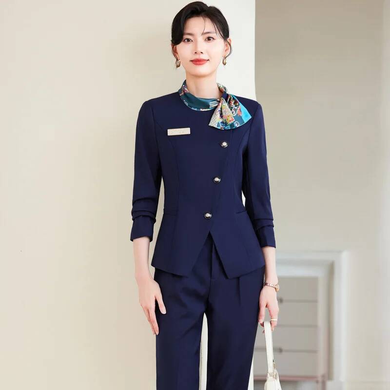 Trajes de pantalón de talla gr - Women Formal Wear Blazers reseña y precio