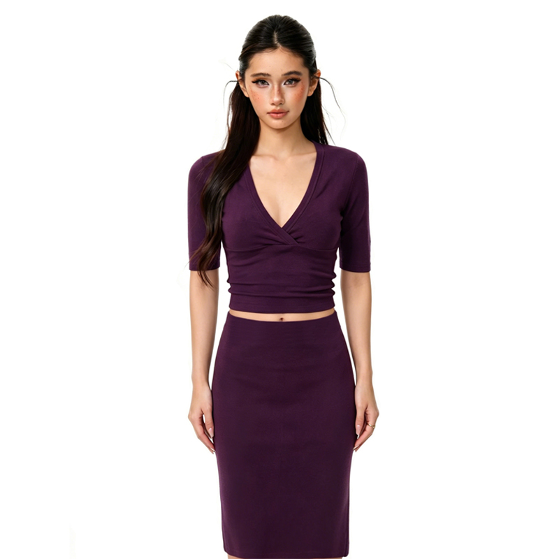 Conjunto de 2 Piezas para Muje - Pencil Skirt Midi reseña y precio