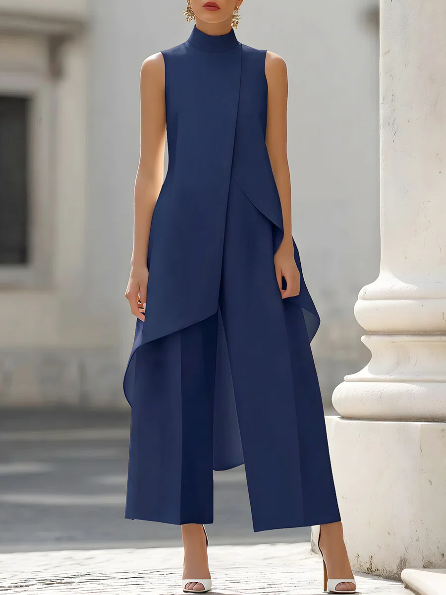 Mono sin mangas con cuello alt - Women'S Elegant Formal Wear reseña y precio