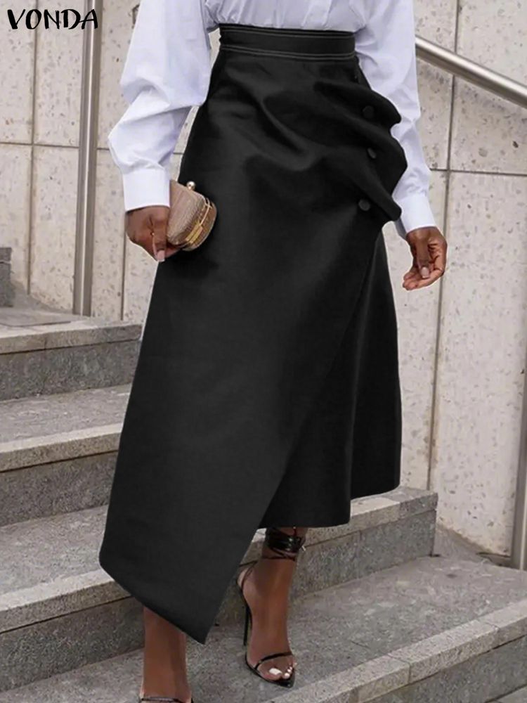 Faldas de satén de talla grand - Pencil Skirt Midi reseña y precio
