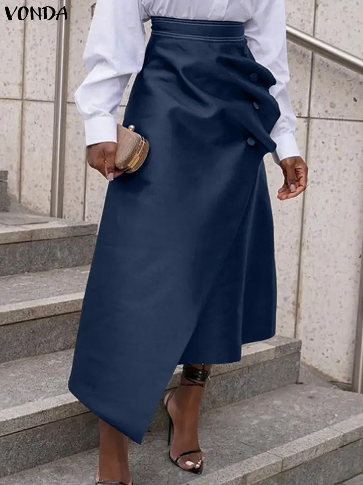 Faldas de satén de talla grand - Pencil Skirt Midi reseña y precio