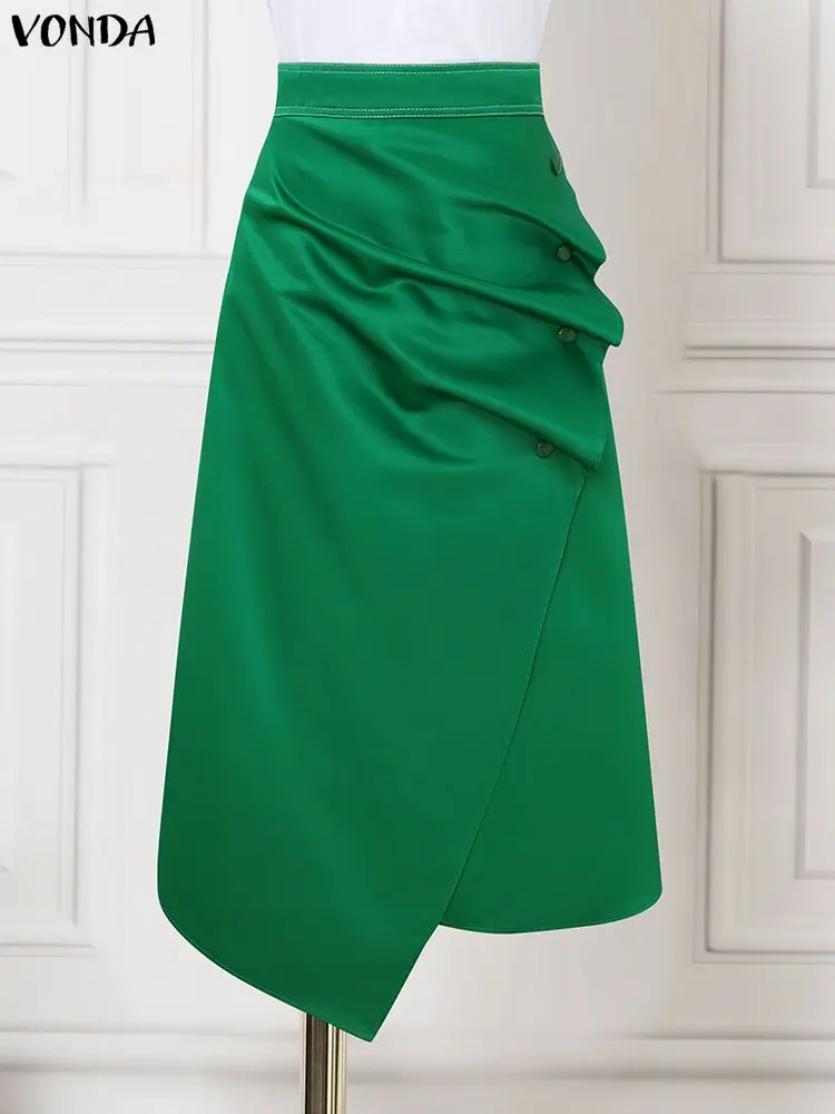 Faldas de satén de talla grand - Pencil Skirt Midi reseña y precio