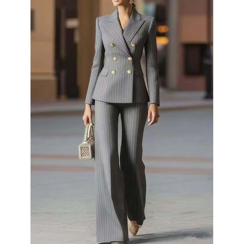 Traje de Pantalón Otoñal para  - Women Formal Wear Blazers reseña y precio