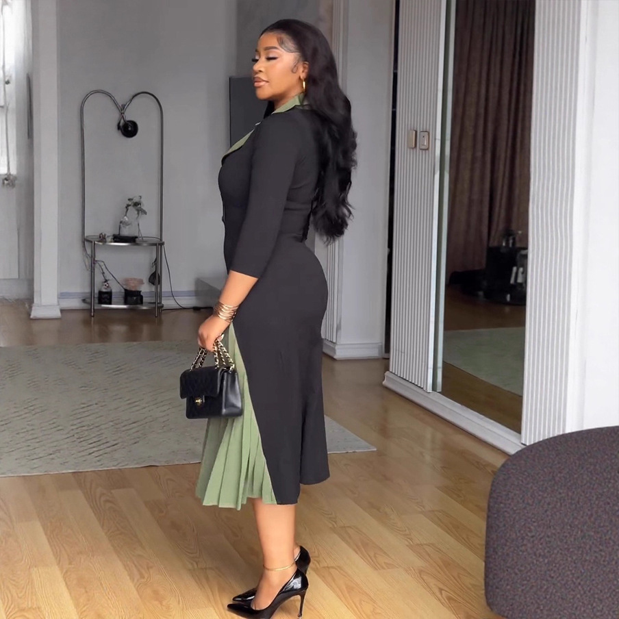 Vestidos de Moda con Bloques d - Women Formal Wear H&M reseña y precio